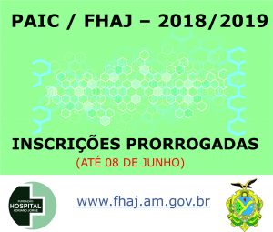 Imagem da notícia - PAIC – Inscrições Prorrogadas até 08/06