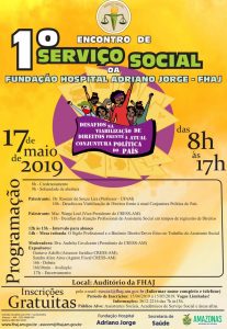 Imagem da notícia - INSCRIÇÕES ABERTAS – 1º Encontro de Serviço Social da FHAJ