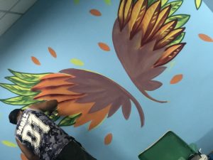 Imagem da notícia - Artista manauara de grafite, Denis.LDO doa criação artística para Fundação Hospital Adriano Jorge