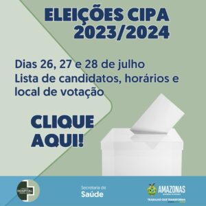 Imagem da notícia - Convocação eleições CIPA 2023/2024