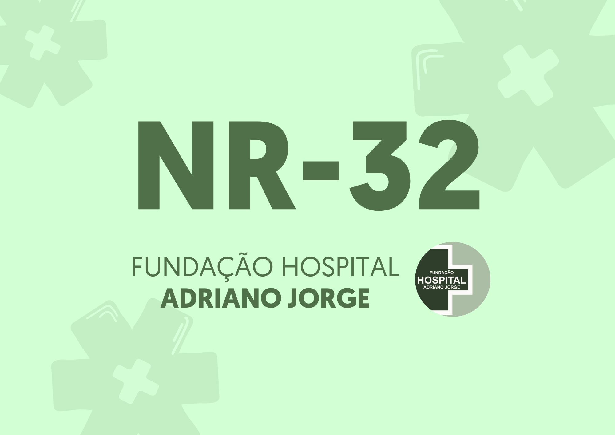 Imagem da notícia do link https://www.fhaj.am.gov.br/wp-content/uploads/2025/05/NR-32-HORIZONTAL.mp4